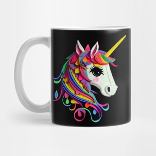 Paperdesign Art Of A Cute Unicorn 3 Mug